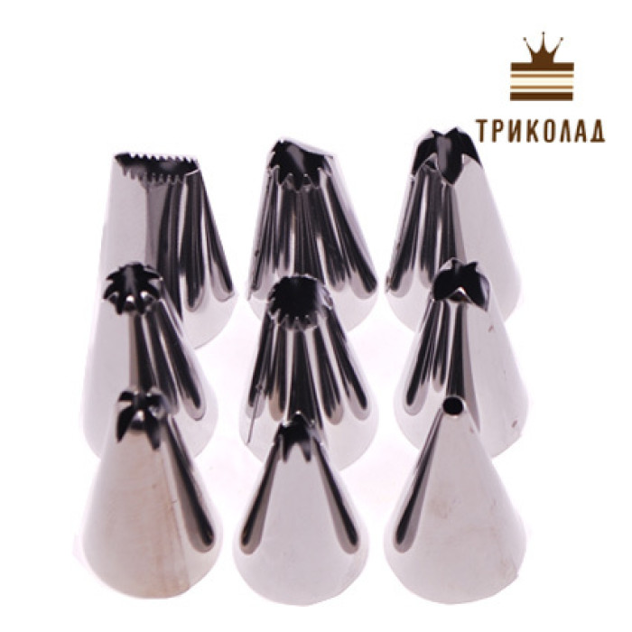 Набір насадок 9 шт Nuzzles Decorating set Набір насадок 9 шт Nuzzles Decorating set