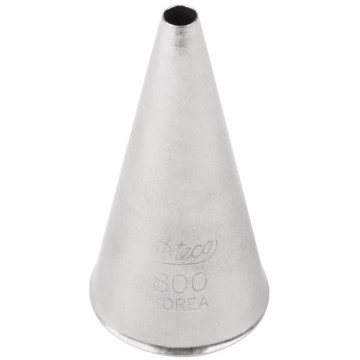 Кондитерська насадка №800, 4 мм, Ateco, Корея, 1 шт.