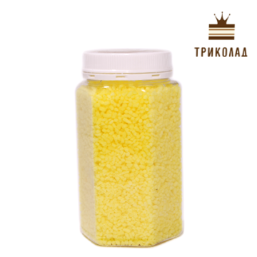 Кранч цукровий жовтий, Dolciaria Gadeschi, 300 г