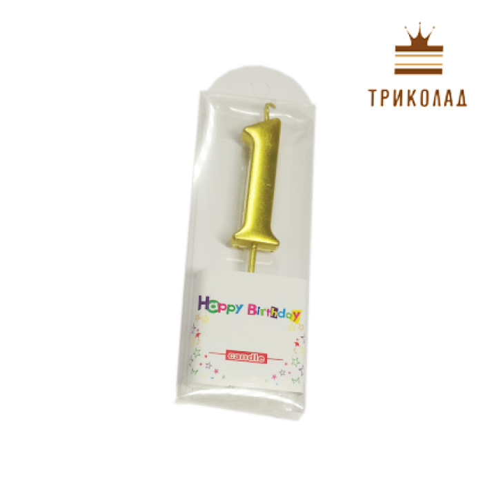 Свічка цифра Свічка цифра