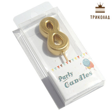 Свічка цифра 