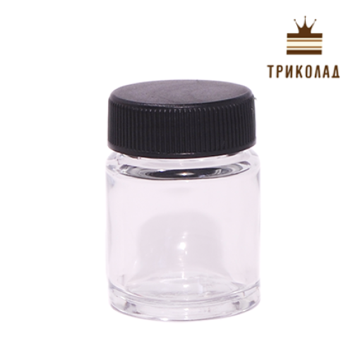 Ємність скляна з кришкою, 22 мл TG01/BD-01