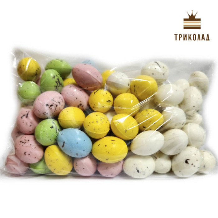 Яйце перепелине 3,2 х 2,5 см. Кондитерський декор. ТМ Сладо, Україна, 1 кг Яйце перепелине 3,2 х 2,5 см. Кондитерський декор. ТМ Сладо, Україна, 1 кг