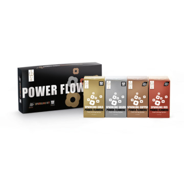 Набір блискіток харчових (кандуринів) Power Flowers Sparkling Kit, набір із 4 шт по 50 г
