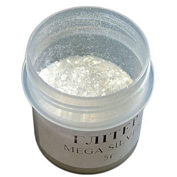 Глітер срібний Mega Silver Kuncai 5 г