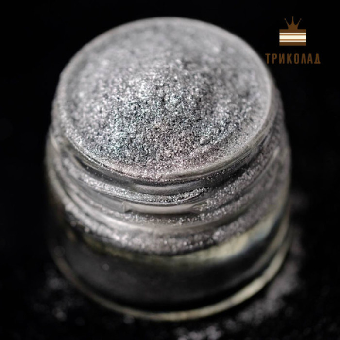 Silver / Срібло. Харчовий блиск ТМ Latarte, 5 г Silver / Срібло. Харчовий блиск ТМ Latarte, 5 г