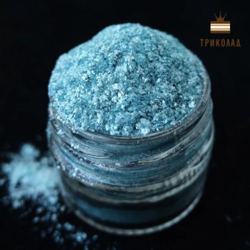 Aquamarine/ Аквамарин. Глітер харчовий (блиск) ТМ Latarte, 5 г