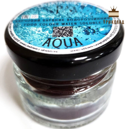 Aqua. Водорозчинний барвник харчовий ТМ Latarte, 10 г