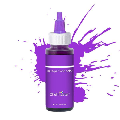 Гелевий барвник Liqua-Gel Violet, Chefmaster, 65 г