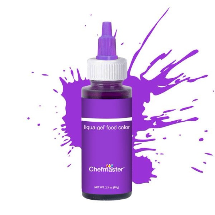 Гелевий барвник Liqua-Gel Violet, Chefmaster, 65 г Гелевий барвник Liqua-Gel Violet, Chefmaster, 65 г