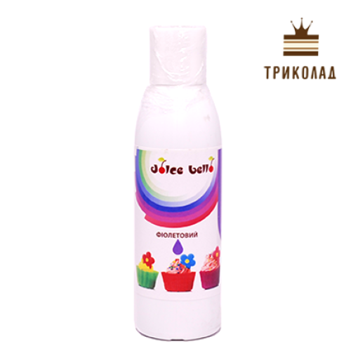 Фіолетовий, харчовий гелевий барвник, 140 мл, Food Colours, Польща