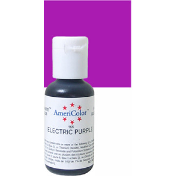 165 Electric purple (яскраво-пурпурний), харчовий гелевий барвник, AmeriColor, США