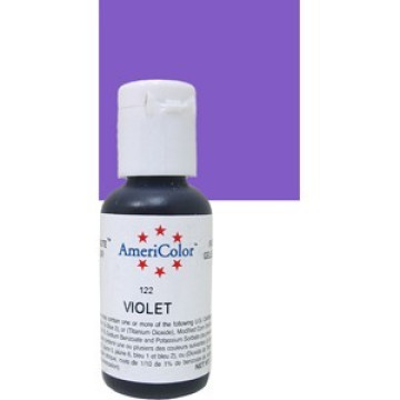 122 Violet, харчовий гелевий барвник, AmeriColor, США