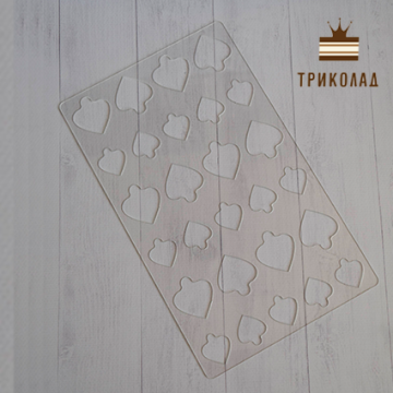Трафарет кондитерський для шоколаду 