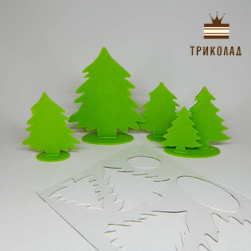 Трафарет кондитерський для шоколаду 