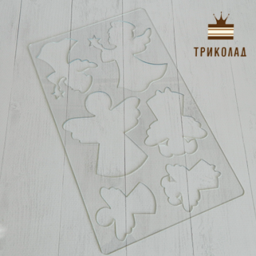 Трафарет кондитерський для шоколаду 