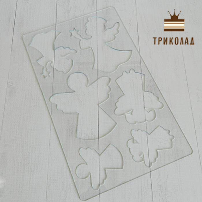 Трафарет кондитерський для шоколаду Трафарет кондитерський для шоколаду