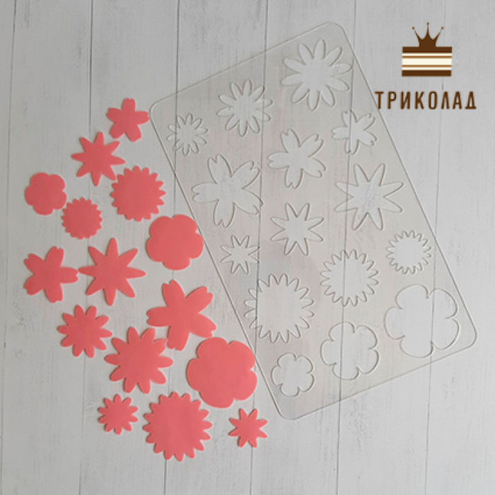 Трафарет кондитерський для шоколаду Трафарет кондитерський для шоколаду
