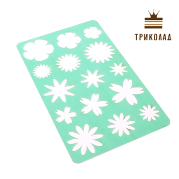 Трафарет кондитерський для шоколаду 
