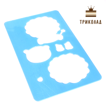 Трафарет кондитерський для шоколаду 