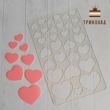 Трафарет кондитерський для шоколаду 