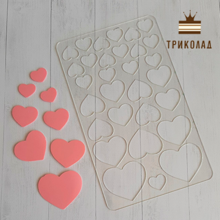 Трафарет кондитерський для шоколаду 