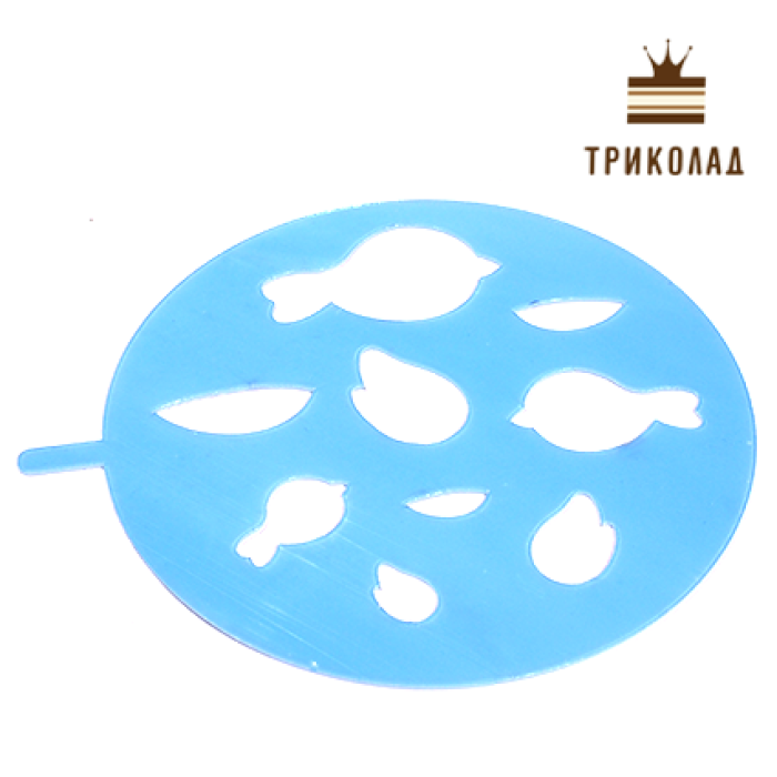 Трафарет кондитерський для шоколаду Трафарет кондитерський для шоколаду