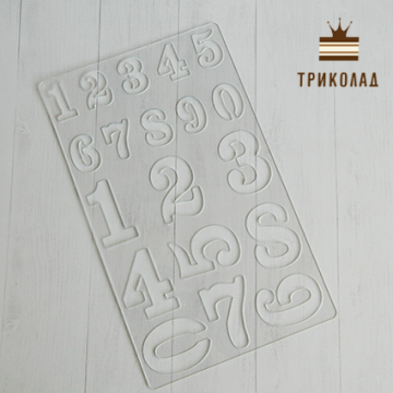 Трафарет кондитерський для шоколаду 