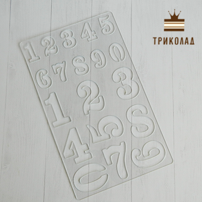 Трафарет кондитерський для шоколаду Трафарет кондитерський для шоколаду