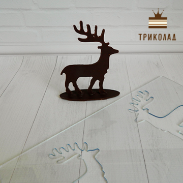 Кондитерський трафарет для шоколаду 