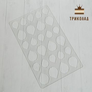 Трафарет кондитерський для шоколаду 