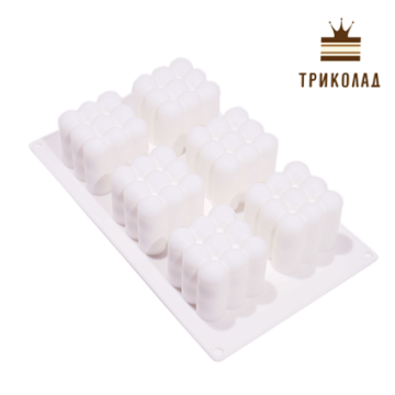 Форма силіконова для десерту 6 шт 