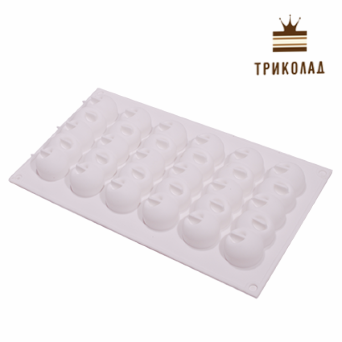 Силіконова форма для еклерів, 6 шт, SNS, Китай Силіконова форма для еклерів, 6 шт, SNS, Китай