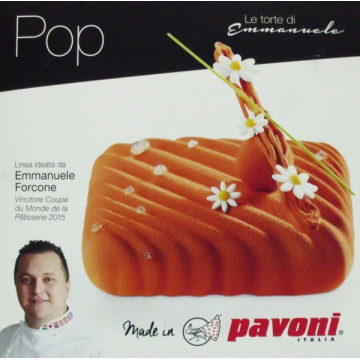 Форма KE023/Pop, 162*162 мм, h 46 мм, 1000 мл, Pavoni, Італія