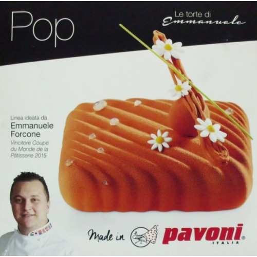 Форма KE023/Pop, 162*162 мм, h 46 мм, 1000 мл, Pavoni, Італія