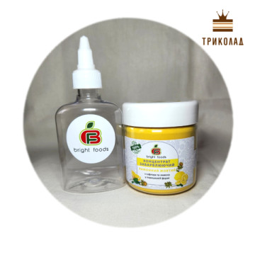 Лимонно-жовтий порошковий харчовий барвник натуральний ТМ Bright Foods, Україна, 50 г