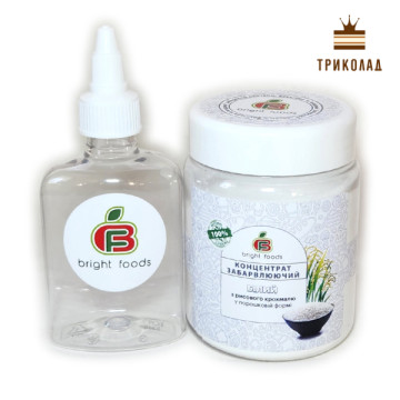 Білий порошковий харчовий барвник натуральний ТМ Bright Foods, Україна, 100 г