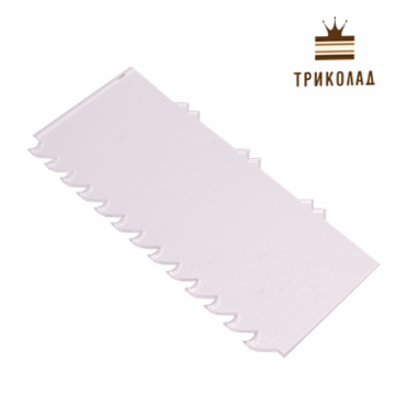 Шпатель 22 х 10 см прозорий пластиковий №10, CP, Україна, 1 шт.