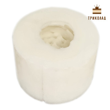 Троянда №1 (бутон D=50 H=30 мм) Молд силіконовий 3D. Україна, 1 шт.