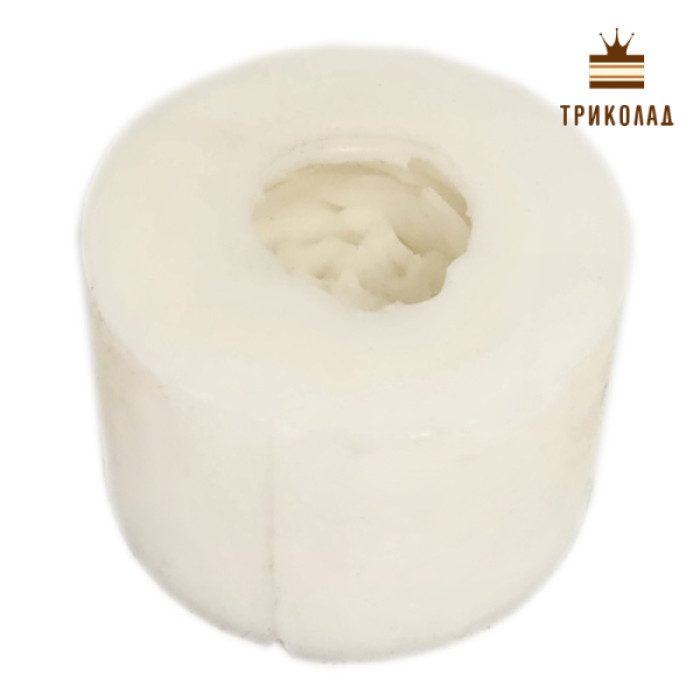 Троянда №1 (бутон D=50 H=30 мм) Молд силіконовий 3D. Україна, 1 шт.