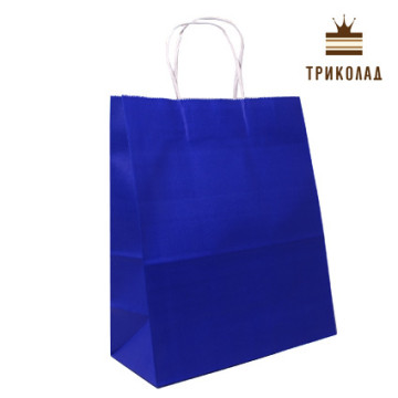 Пакет паперовий з ручками 22*27*11 см, 