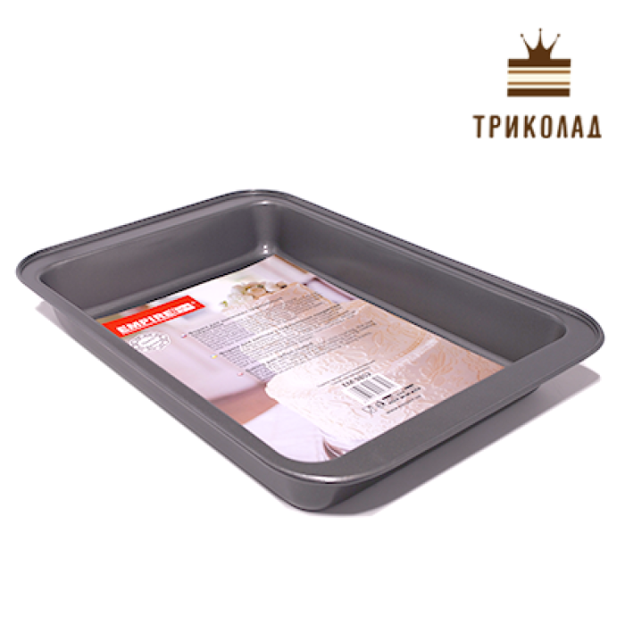 Форма прямокутна для випічки з тефлоновим покриттям 32*23*4 см, Empire Форма прямокутна для випічки з тефлоновим покриттям 32*23*4 см, Empire