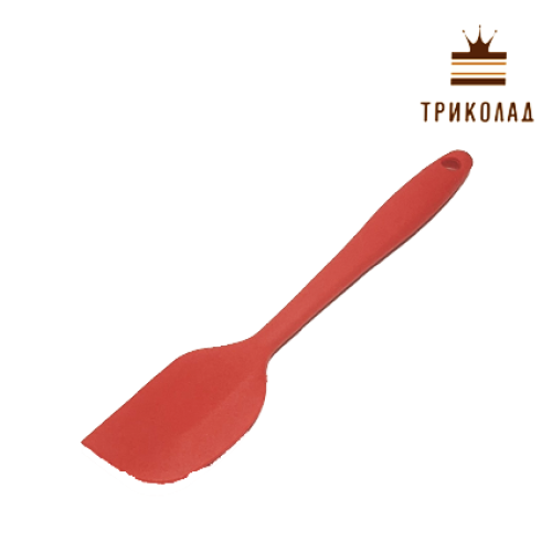 Лопатка силіконова суцільна, мала 20 см, 4х6, 5 см, VT
