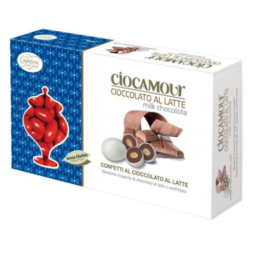 Драже шоколадне з мигдалем Чокамур Червоний, Amarischia, 10 г