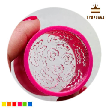 Тюльпан №15 D45 мм. Пластикова 3D-насадка для зефіру