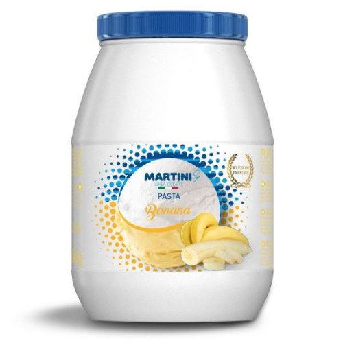 Банан. Паста - напівфабрикат, 75% пюре, ТМ Master Martini, 3 кг