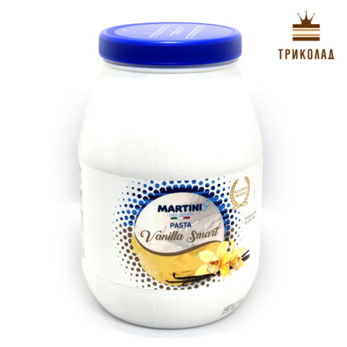 Vanilla Smart. Ванільна паста - напівфабрикат AJ00AT ТМ Master Martini банка 3 кг