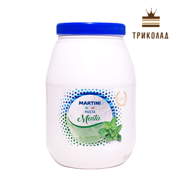 М'ятна паста Martini Linea Gelato (Італія) фасування 100 г М'ятна паста Martini Linea Gelato (Італія) фасування 100 г