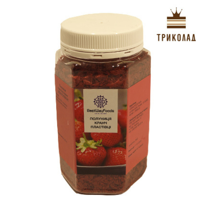 Кранч полуниці пластівці, DIANA FOOD SAS, Франція 230 г Кранч полуниці пластівці, DIANA FOOD SAS, Франція 230 г