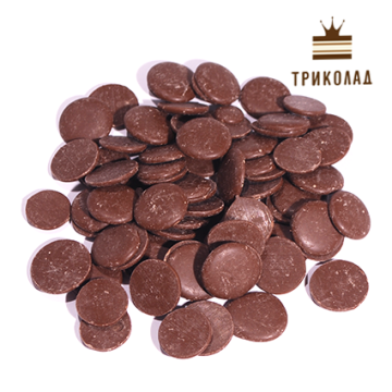 Глазур молочна (монети) Satina Milk, Zeelandia, 1 кг